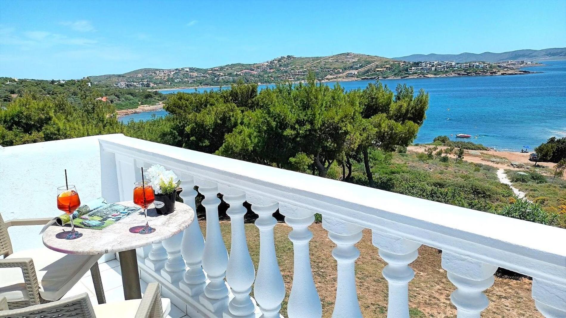 Vila Dea Del Mare Complex In Front Of The Sea. Sounion Exteriér fotografie